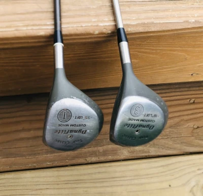 Dynaflite Tour Classic Custom Made 9.5* Driver & 16* 3 Woods RH - Image 1 of 4