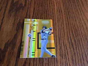 2005 Leaf Certified Materials Mike Piazza Gold Mirror /25