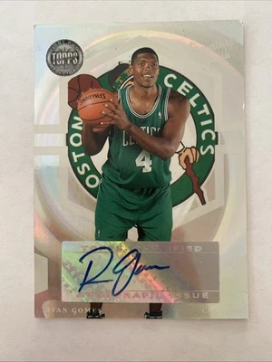 2005-06 Topps First Row Signature Swish /190 Ryan Gomes #SS-RG Rookie Auto RC - Image 1 of 4