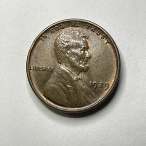 1929 RB Lincoln Wheat Cent Collectible - AU - 42081 - Picture 1 of 24