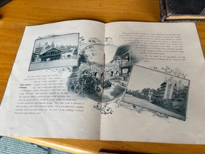 1901 Lake Mahonk Mountain House hotel view book - Picture 1 of 6