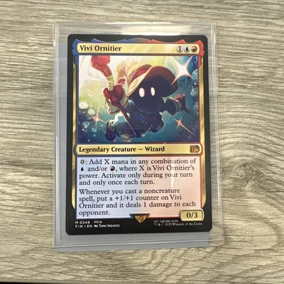 Magic The Gathering Final Fantasy Vivi Ornitier Normal M 0248 FFIX - Image 1 of 2