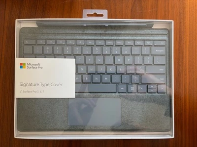 Cubierta tipo firma Microsoft Surface Pro - con caja para Surface Pro 5, 6 o 7 Foto 1 de 4