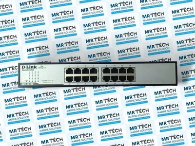 D-LINK DGS-1016D 16-PORT GIGABIT SWITCH IGS1016DE...E1G 100-240VAC MADE IN CHINA - Image 1 of 4