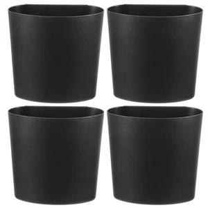 4 piezas cubo colgante cesta de almacenamiento compras oficina carrito portavasos - Imagen 1 de 12