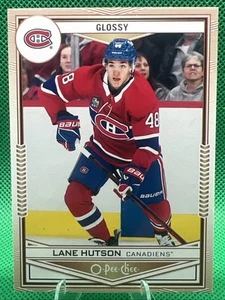 2024-25 Upper Deck O-Pee-Chee Glossy Lane Hutson Gold OPC-50 - Picture 1 of 2