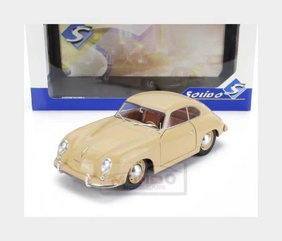 1:18 SOLIDO Porsche 356 Pre-A Coupe 1953 Brown SL1802810 Model - Image 1 of 2