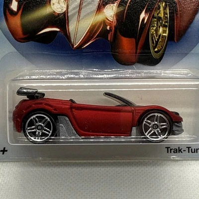 Hot Wheels 2007 Holiday Hot Rods Trak-Tune Glo-Rojo Cuerpo Sellado en Tarjeta Foto 1 de 4
