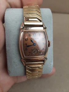 40er Jahre Bulova Leutnant Uhr mechanisch läuft - Bild 1 von 8