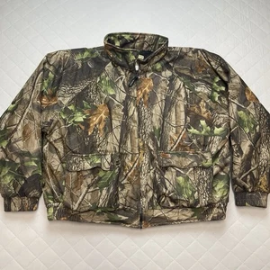 Woolrich Camo Jacket Men's 2XL Full Zip Hunting Jacket Outdoor Insulated - Picture 1 of 18