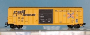 Micro Trains 14201-2, Spur Z, Railbx 50´ Rib Side Boxcar , für Märklin Miniclub - Picture 1 of 5