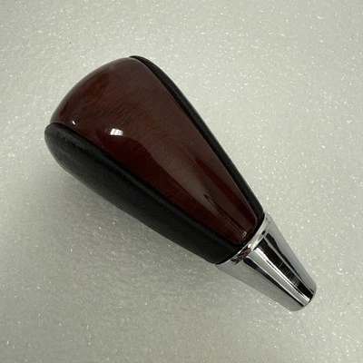 03 PERILLA DE CAMBIO DE MADERA USADA LEXUS ES300 CUERO GRIS OSCURO Foto 1 de 4