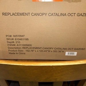 Replacement Canopy Catalina Oct Gazebo - Picture 1 of 4
