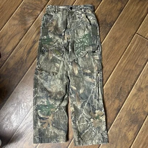 Magellan Boy's Youth Size M 24” Waist Camo Cargo Pants - Picture 1 of 17