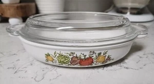 Corning Ware Spice of Life P-14-B Oval Casserole Dish with Lid P-14-C Excellent - Picture 1 of 6
