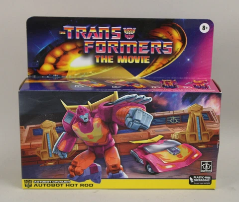 Hasbro Transformers The Movie Autobot Cavalier Hot Rod Figure 5.5" New Sealed! Cover