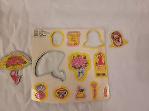 Recortes de cartón Skipper Homecoming Queen Mattel 1988 falta uno - Imagen 1 de 4