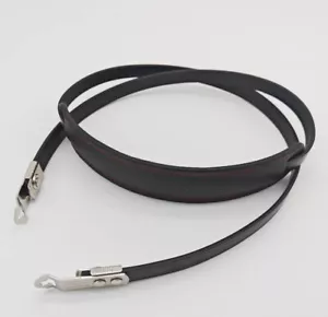 Leather Neck Shoulder Strap Rolleicord 75/3.5 MX-EVS VB 2.8C 2.8D Camera w/Pad - Picture 1 of 6