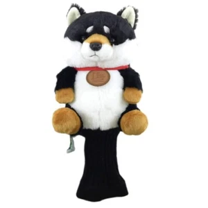 Niedlicher Verkauf Golfschläger Kopfbedeckung Mameshiba (schwarz) H0023 Japan kostenloser Versand neu - Bild 1 von 2