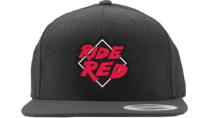 NEW FACTORY EFFEX 22-86306 Youth Honda Ride Red Hat-Black/Red- YOUTH- MOTORCYCLE - Picture 1 of 2