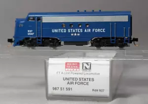 Spur N Micro Trains 987 51 591 United States Air Force FT A Unit Lokomotive - Bild 1 von 12