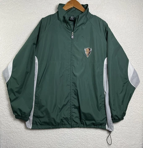 Vintage 90s Marshall Thundering Herd Starter Full Zip Up Jacket Windbreaker XL Cover