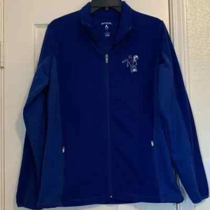 Indianapolis Colts Woman’s Jacket Size Large Blue Polyester NFL Zip Antigua - Picture 1 of 8