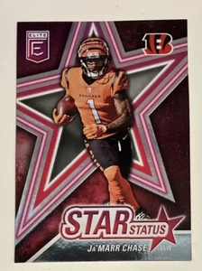 JA'MARR CHASE 2022 Donruss Elite Star Status Card /349 Cincinnati Bengals - Picture 1 of 2
