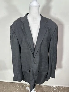 Alfani Men’s Gray Color Long Sleeve Jacket Size 42S 50% Wool - Picture 1 of 7