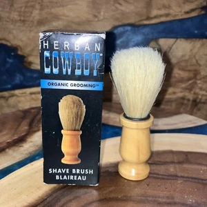 Herban Cowboy Organic Grooming Brush wood handle NIB - Picture 1 of 4