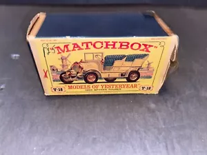 Matchbox Lesney Models Of Yesteryear Y-16 1904 Spyker Tourer in Original Box - Picture 1 of 12