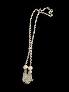 Collana Antonio Pineda lunga messicana argento 970 firmata gioielli vintage - Foto 1 di 10