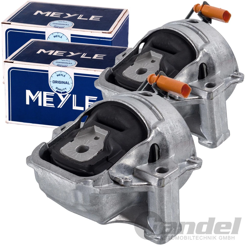 2x MEYLE ENGINE MOUNT fits AUDI A4 (B8) A5 (8T,8F) Q5 (8RB) V6 2.7+3.0 TDI - Image 1 of 2