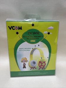 Vcom Monster Series 6-12 Years Kids Headphones Jack 3.5mm 32Ω Volume Limit - Picture 1 of 11