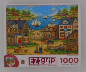 Rompecabezas MasterPieces Mr. Whirligigs 1000 agarre EZ velero barcos caballos - Imagen 1 de 4