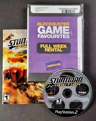 Stuntman: Ignition (Sony PlayStation 2, 2007) No Artwork - Image 1 of 3