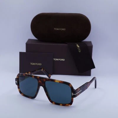 Nuevas gafas de sol Tom Ford FT0933 53V rubias habaneras/azules 58-15-145 Foto 1 de 4