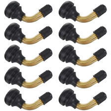 10pcs Bent Tire Valve Extenders - Perfect for Car, Motorcycle & Bike 