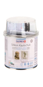 Goma de silicona GLOREX RTV/NV hobby time 500 g moldeado altamente elástico - Imagen 1 de 3