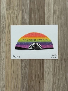 Ana Inciardi NY Liberty PRIDE Game Print - Picture 1 of 1