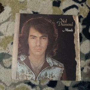 Vintage - NEIL DIAMOND - Moods LP  Vinyl (MCA Records 1972) - Picture 1 of 6