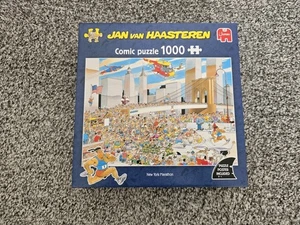 Jumbo Jan Van Haasteren New York Marathon 1000 Piece Puzzle BRAND NEW SEALED - Picture 1 of 4