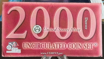 2000 US Mint Uncirculated  Philadelphia  Mint With OGP 🔥 - Image 1 of 3