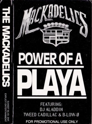 Mackadelics - Power Of A Playa (Cass, Single, Promo) (Mint (M)) - 3846504328 - Image 1 of 3