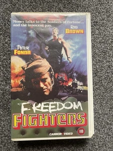 Freedom Fighters Vhs Ex Rental Big Box - Picture 1 of 5