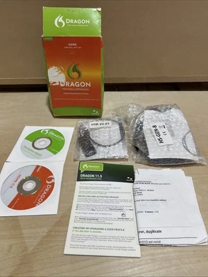 Dragon Nuance Naturally Speaking Home Version 11 w/ Head Set Open Box - Image 1 of 3