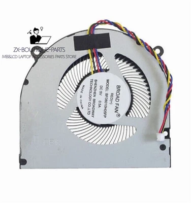 Laptop CPU Cooling Fan BF08010H05FP DC5V 0.5A 4-Pin - Image 1 of 2