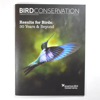 Bird Conservation Magazine - Fall, 2024 - Special 30th Anniversary Issue - Image 1 of 4