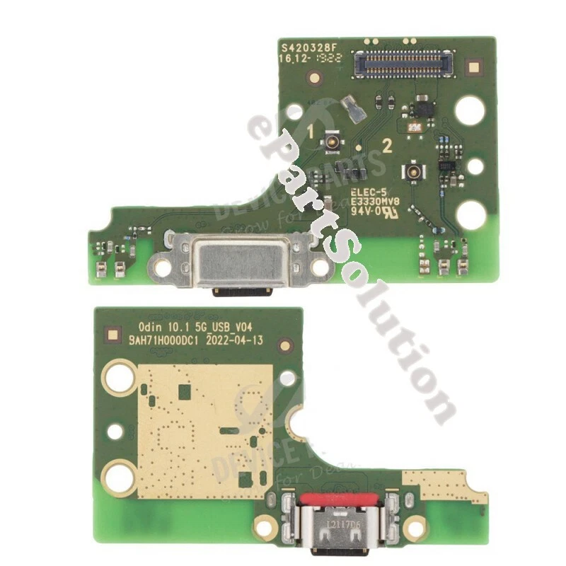 TCL TAB 10 5G 10.1" 9183W Tipo C Cargador USB Puerto de Carga Base Conector Placa Foto 1 de 1