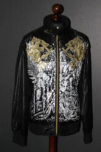 ATTI Hombre Bordada Cremallera Completa Chaqueta Talla M - Imagen 1 de 8